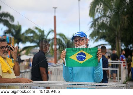 Jair Bolsonaro In Salvador