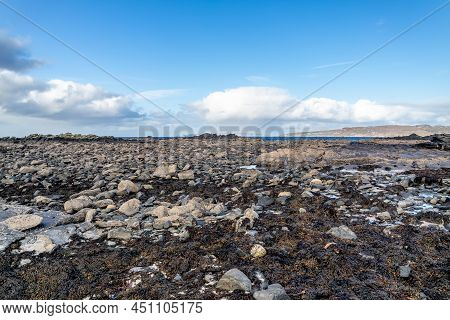 The Rocks Of Carrickfad By Portnoo At Narin Strand In County Donegal Ireland