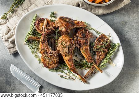 Homemade Roasted Lamb Chops