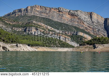 Landscape In Congost De Mont-rebei , Spain, Europe