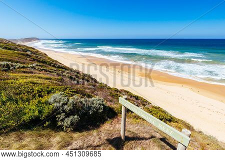 Thirteenth Beach At Barwon Heads In Australia