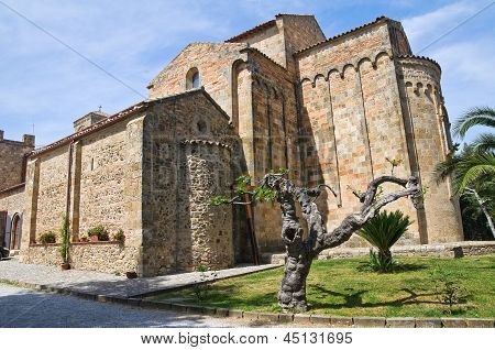Heiligdom van St. Maria d' Anglona. Tursi. Basilicata. Italië.