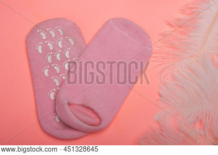 Socks With Paraffin For Paraffin Therapy Terry,