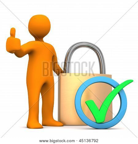 Menschmodell D-Lock Ok