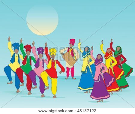 Punjabi folkedans