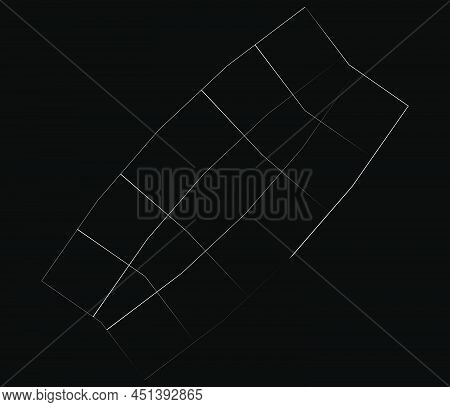 Mirrored, Tweaked Irregular Grid, Mesh, Grating And Lattice Geometric Vector Element, Pattern, Textu