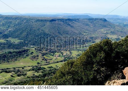 Panorama From Monte Santo, In Background Monte Pelao And Monte S. Antonio