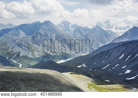View From The Pass Karaturek, Altai, Russia