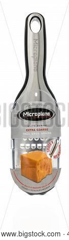 Winneconne, Wi -20 March 2021: A Package Of Microplane Extra Course Grate On An Isolated Background