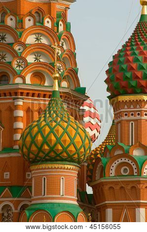 Московский Собор Василия купола