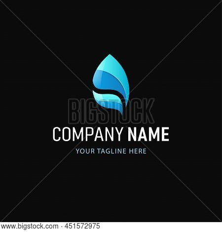 Colorful Abstract Logo Design. Gradient Style Company Logo