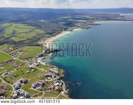 Aerial View Of Village Of Lozenets, Bulgaria