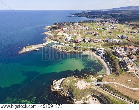 Aerial View Of Village Of Lozenets, Bulgaria