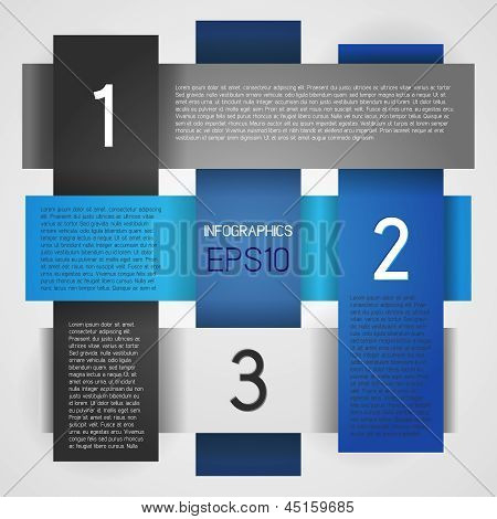 Vector conjunto de infografía