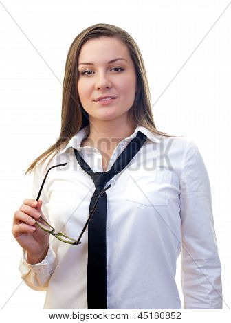 Attraktive Frau