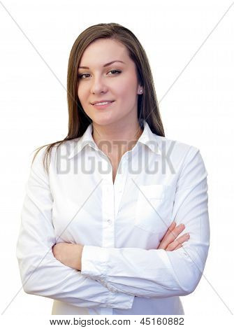 Attraktive Frau