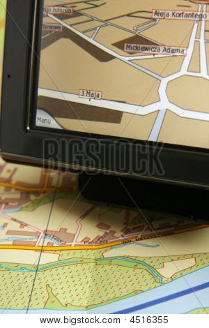 Gps และแผนที่
