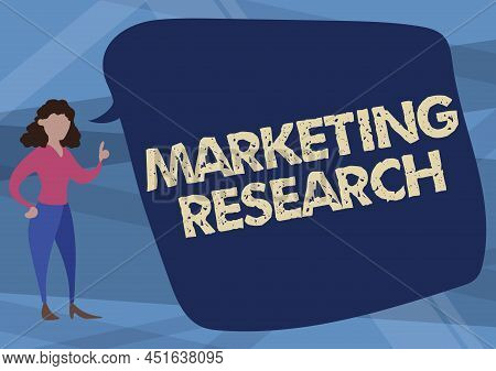 Conceptual Display Marketing Research. Business Concept Process Of Determining The Viability Of A Ne