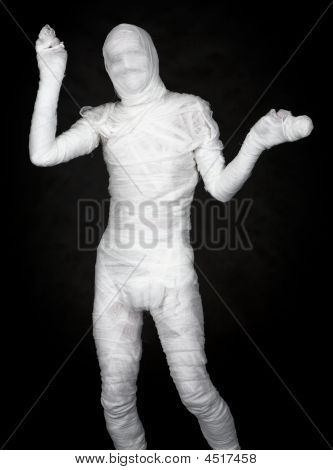 L'homme représentant une momie