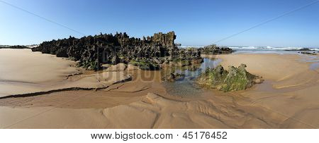 Amoreira beach in South-West Alentejo and Costa Vicentina Natural Park, Portugal