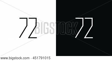 Simple And Modern Letter Jz Initials Logo Design