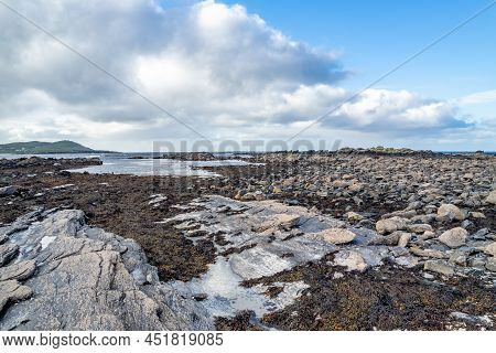 The Rocks Of Carrickfad By Portnoo At Narin Strand In County Donegal Ireland