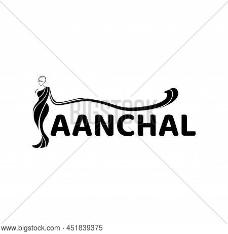Aanchal Saree Brand Name. Aanchal Is Hindi World It Means Women Cloths.