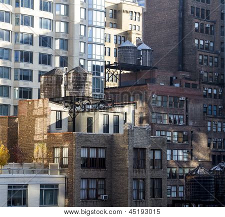 New York-Wandbehang