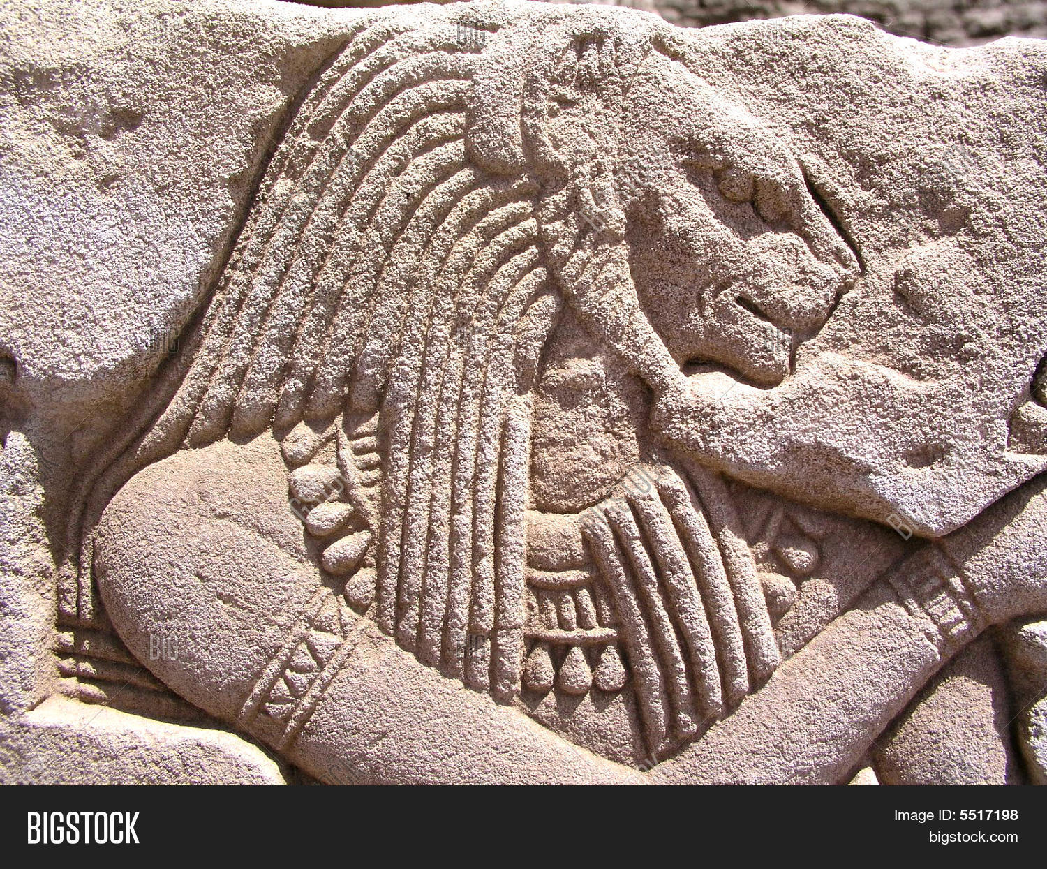 Lion God Hieroglyph Image & Photo | Bigstock