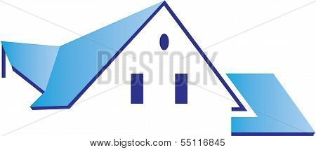 Home logo blue
