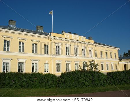 Post Building On Aland Island