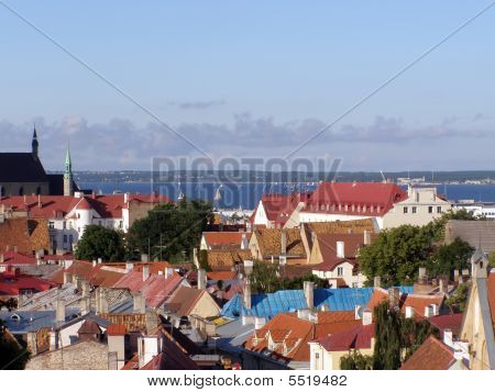 Dächer der alten Stadt