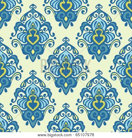damask seamless vector floral