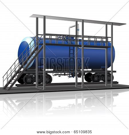 Overpass To Load Petroleum Products