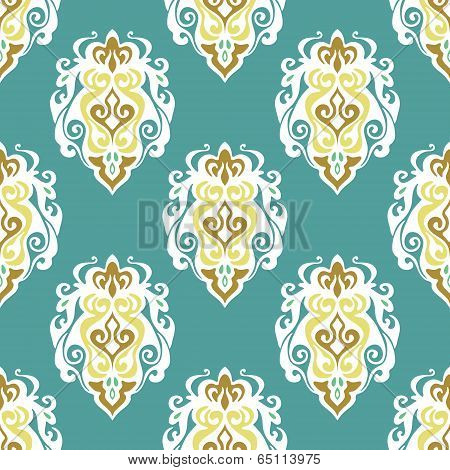 damask seamless vector floral