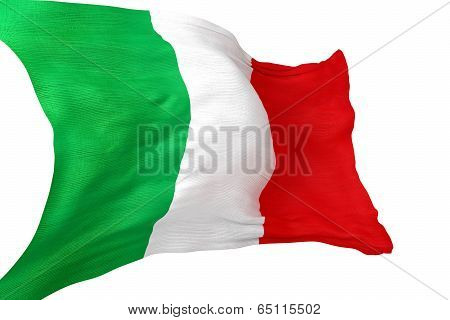 Italian National Flag 3D