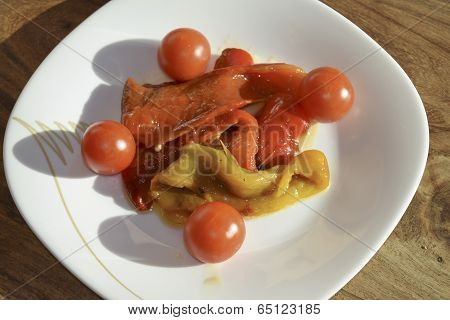 Peppers And Tomatoes