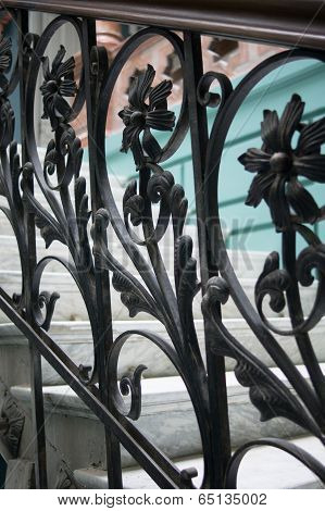 Staircase In Old House