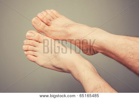 Young Man's Feet