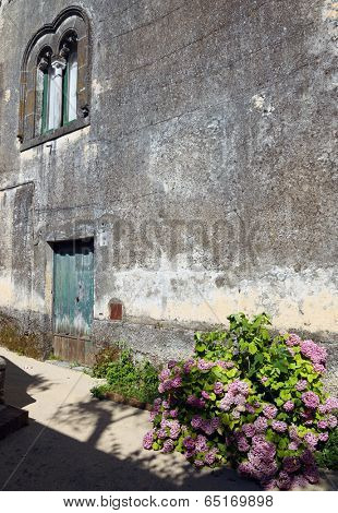 Architectural detail in Ravello, Amalfi Coast, Italy, Europe