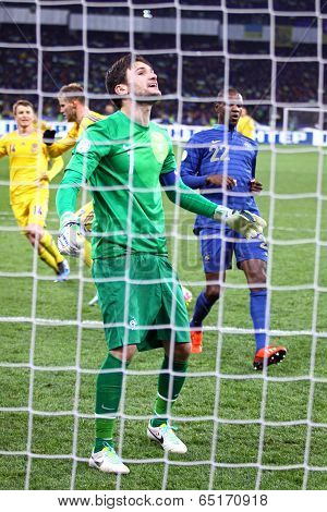 Fifa World Cup 2014 Qualifier Game Ukraine Vs France