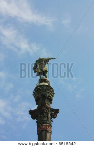 Christopher Columbus socha, Barcelona