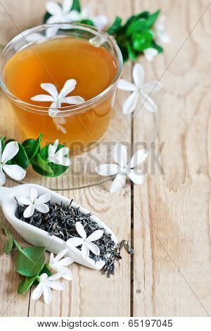 Jasmine tea background