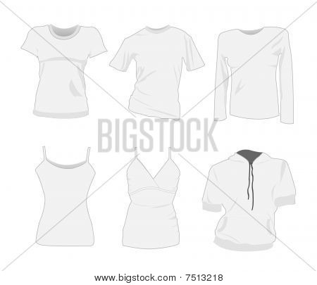 modelli di t-shirt donna