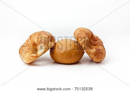 Hard Roll And Croissant,