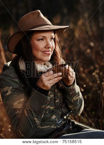 Female Duck Hunter