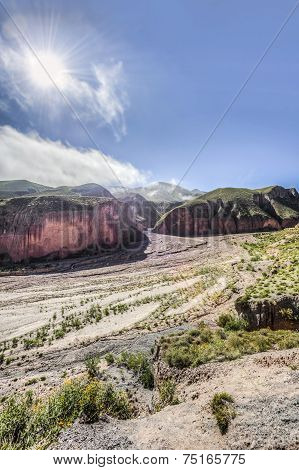 Route 13 To Iruya In Salta Province, Argentina
