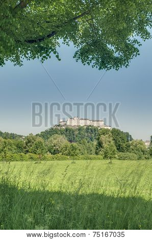 Hohensalzburg Castle (festung Hohensalzburg) At Salzburg, Austri