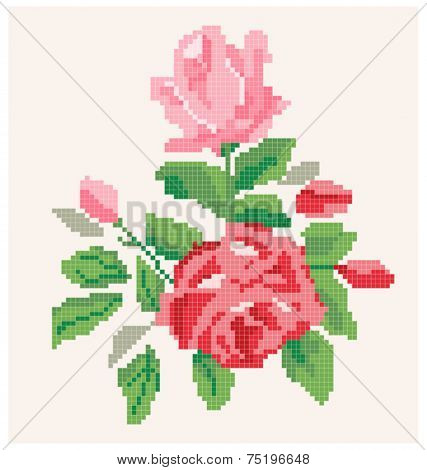 Roses Pattern