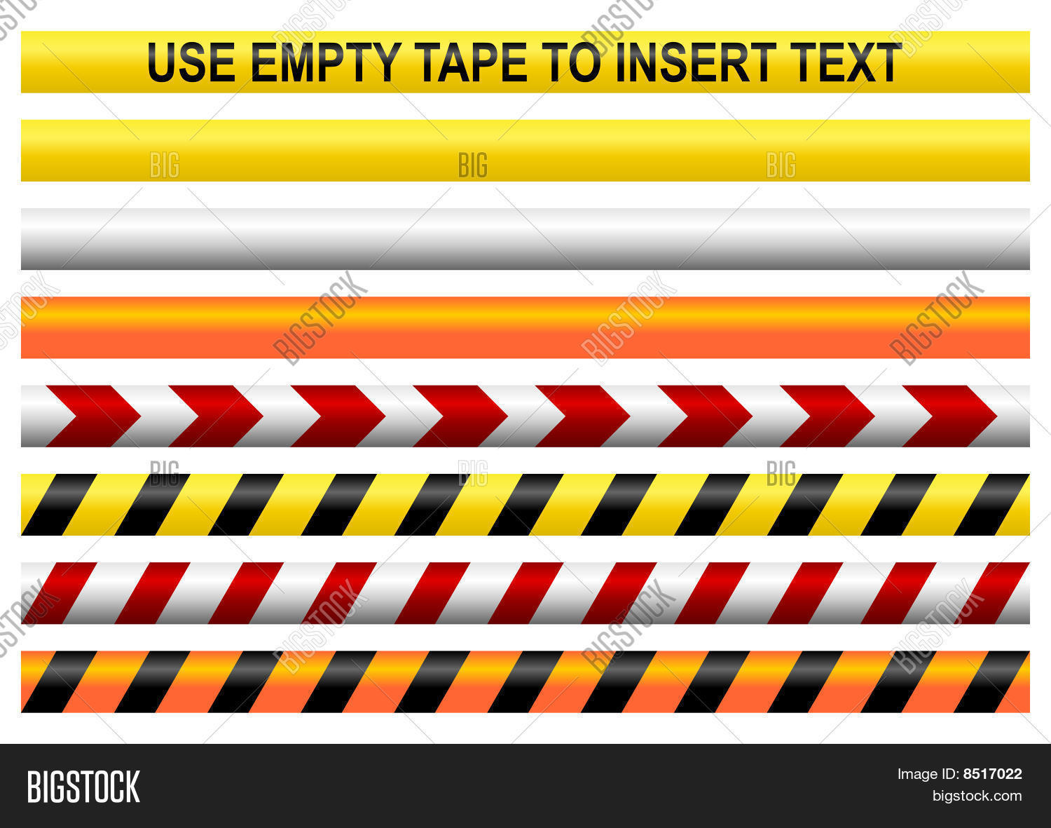 Warning Tapes Vector & Photo (Free Trial) Bigstock